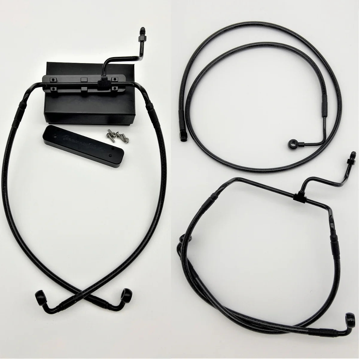 49mm Triple-Tree Conversion Kit 2013 & earlier Harley Touring Models - Kit1