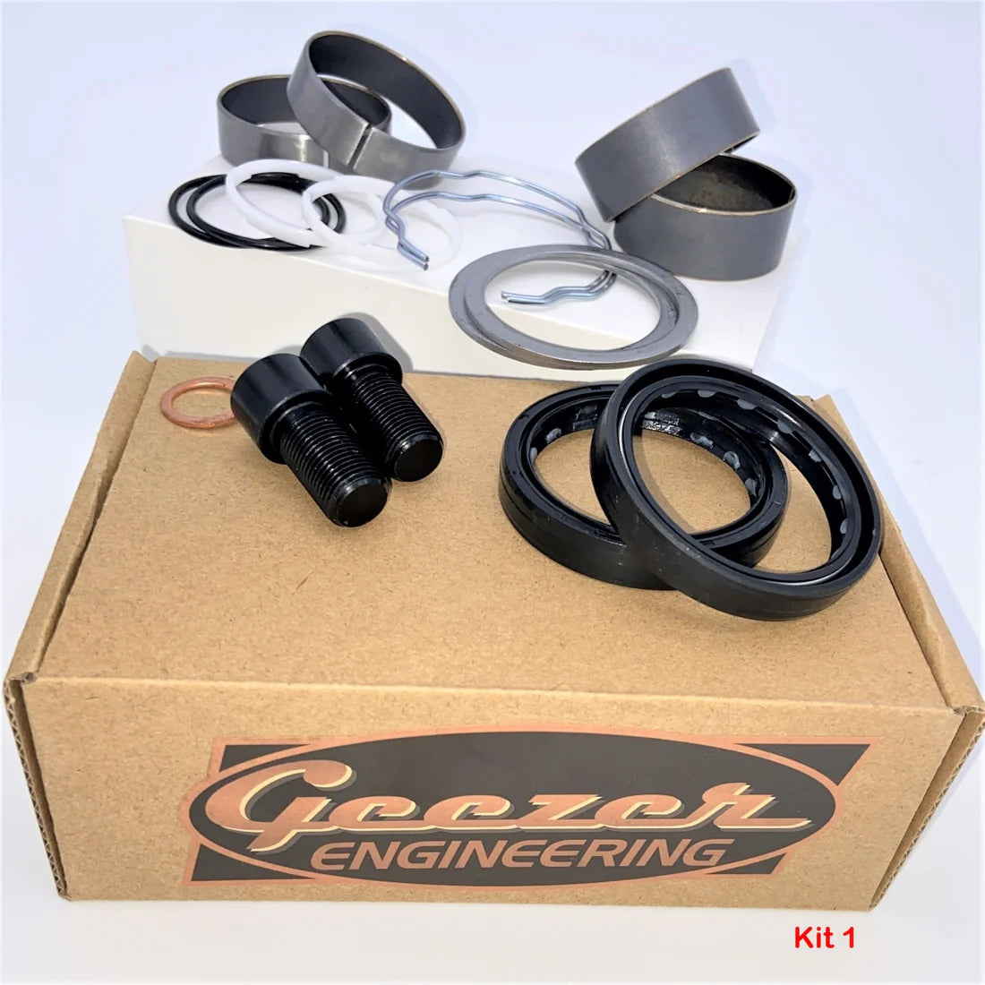 Harley Touring 49mm Fork Rebuild Kit replaces 2 x OEM Kit # 91700025