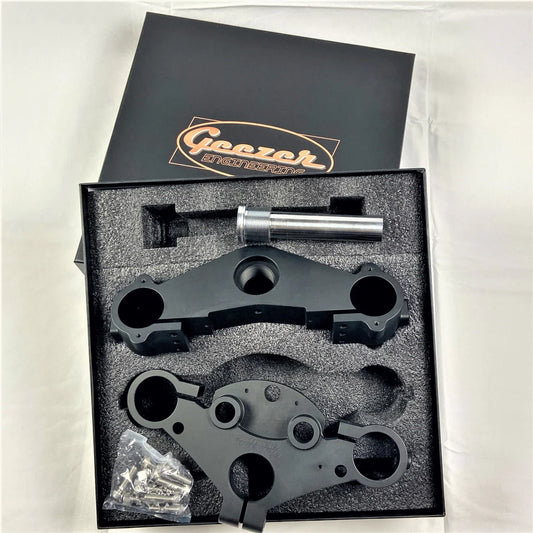 Reduced Trail Triple-Tree Kit for Harley 2014 & later Touring Models